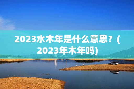 2023水木年是什么意思？(2023年木年吗)